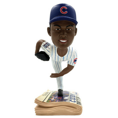 Chicago Cubs 2016 World Series Newspaper Bobbleheads