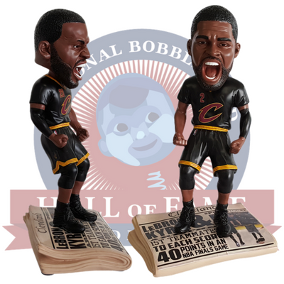 Cleveland Cavaliers 2016 NBA Champions Newspaper Bobbleheads