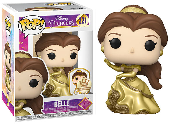 Belle w/ Pin (Dancing, Gold) 221 - Funko Shop Exclusive