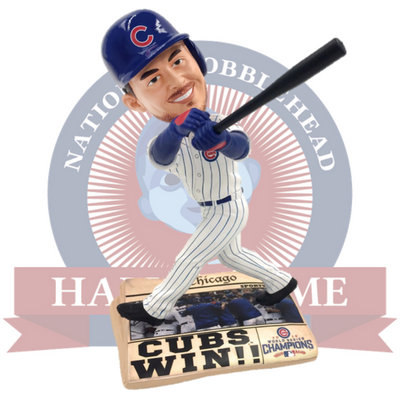 Chicago Cubs 2016 World Series Newspaper Bobbleheads