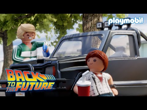 Playmobil Back to the Future 35-piece 1985 Marty's Pickup Truck playset