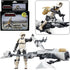 Star Wars The Vintage Collection Speeder Bike Vehicle with 3 3/4-Inch Scout Trooper and Grogu Action Figures