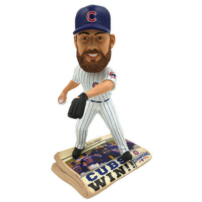 Chicago Cubs 2016 World Series Newspaper Bobbleheads