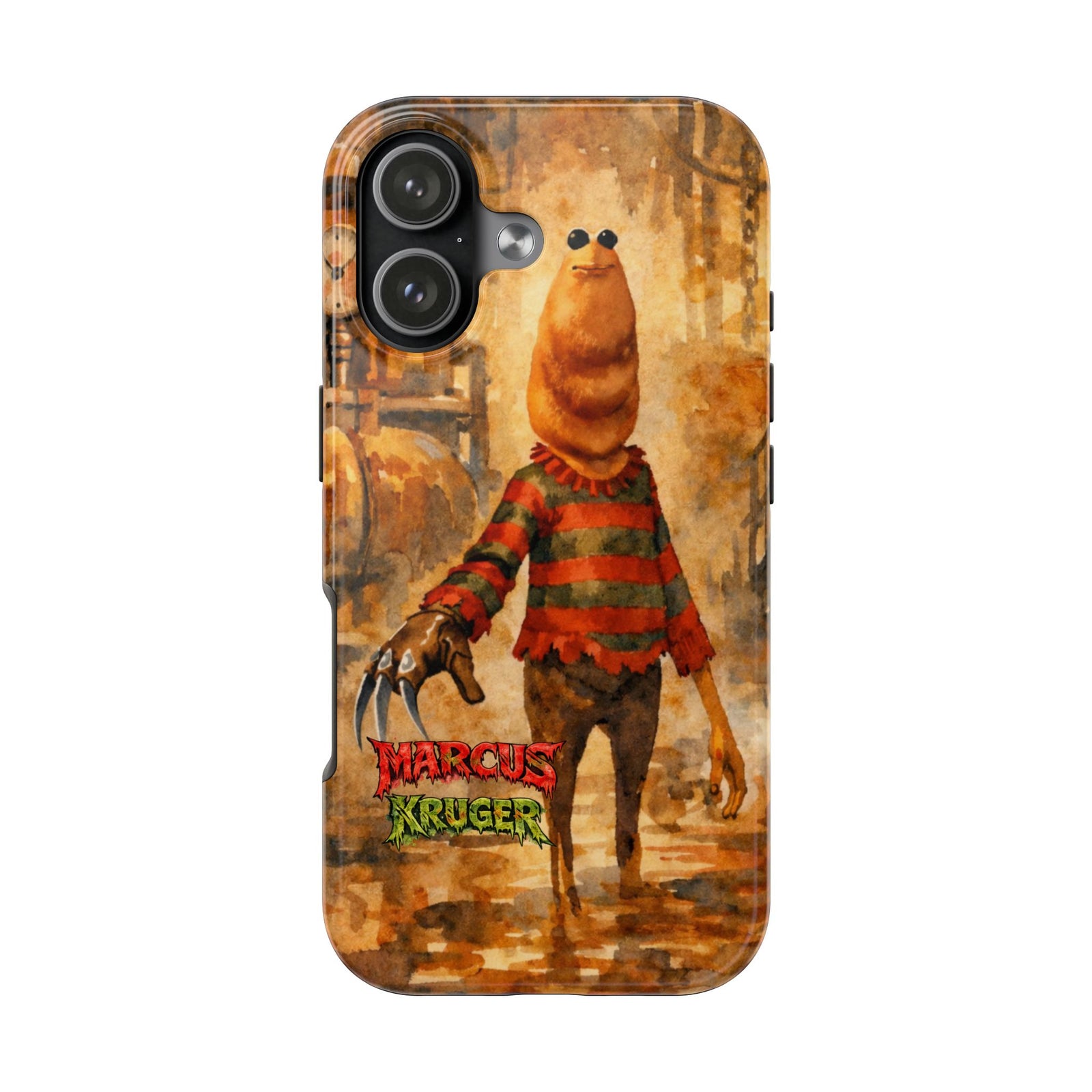Copy of The Incredible Sardine Phone Case — A Muscular Take on a Marcus the Worm