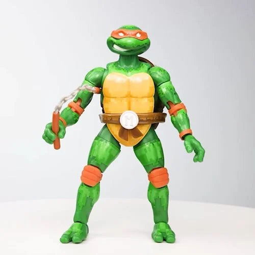 Teenage Mutant Ninja Turtles BST AXN Arcade Game 5-Inch Figure Set Of 4