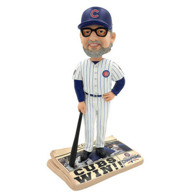 Chicago Cubs 2016 World Series Newspaper Bobbleheads
