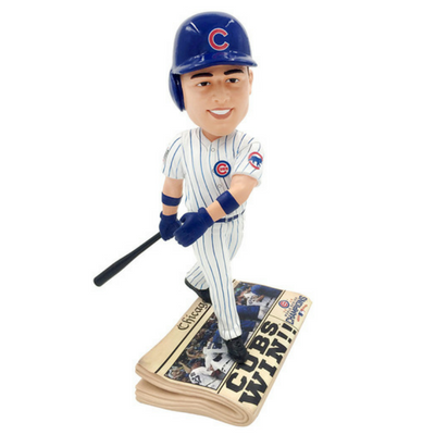 Chicago Cubs 2016 World Series Newspaper Bobbleheads