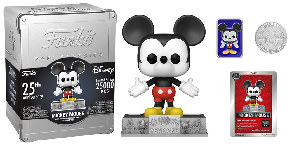 Funko 25th Anniversary Mickey Mouse (Sealed)/ 25000 Pieces