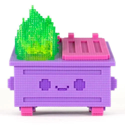 Magical 8-Bit Dumpster Fire Vinyl Figure - Limited Edition Entertainment Earth Exclusive