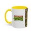 Teenage Mutant Marcus Turtle Accent Coffee Mug - A Marcus the Worm Retro Turtle (11/15oz)