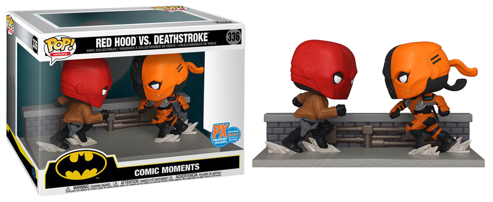 Red Hood vs Deathstroke (Comic Moments) 336 - Previews Exclusive /30000 made