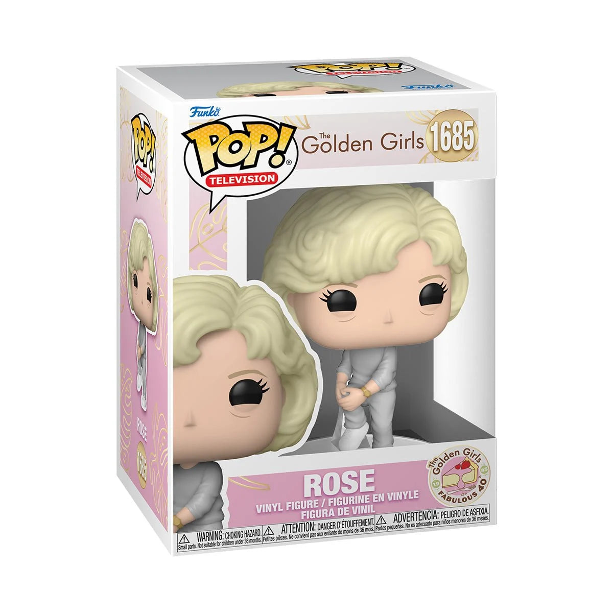 Golden Girls 40th Anniversary Funko Pop! Vinyl Figure Set of 4 By Funko Pop!