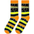 Back to the Future "Stripes" Men's Crew Folded Socks (Size 8-12)