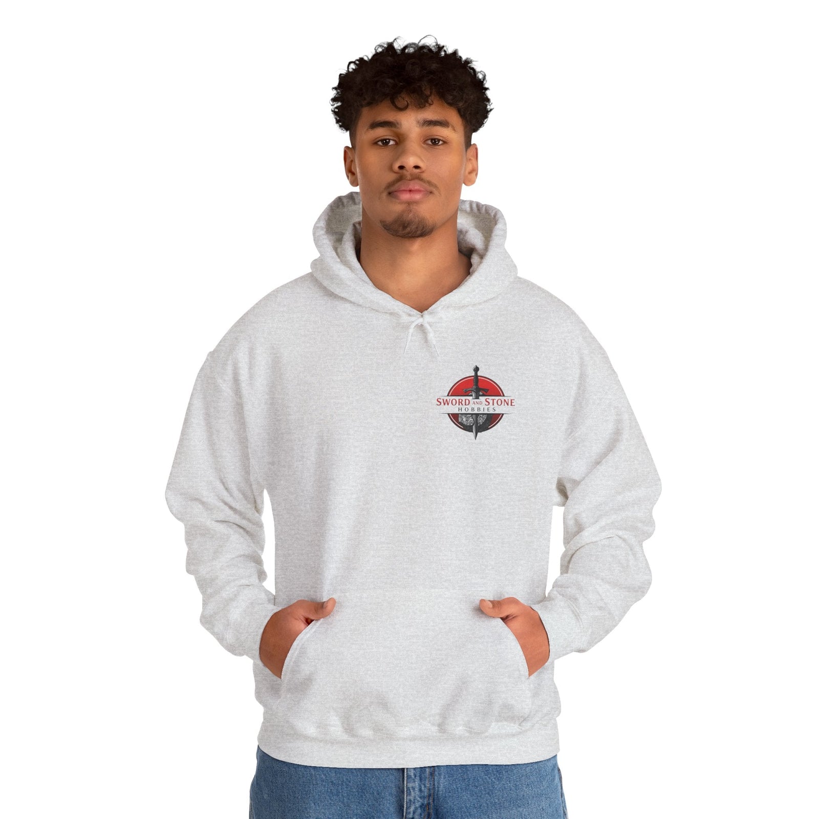 Logo Hoodie - Sword and Stone Hobbies - Ash