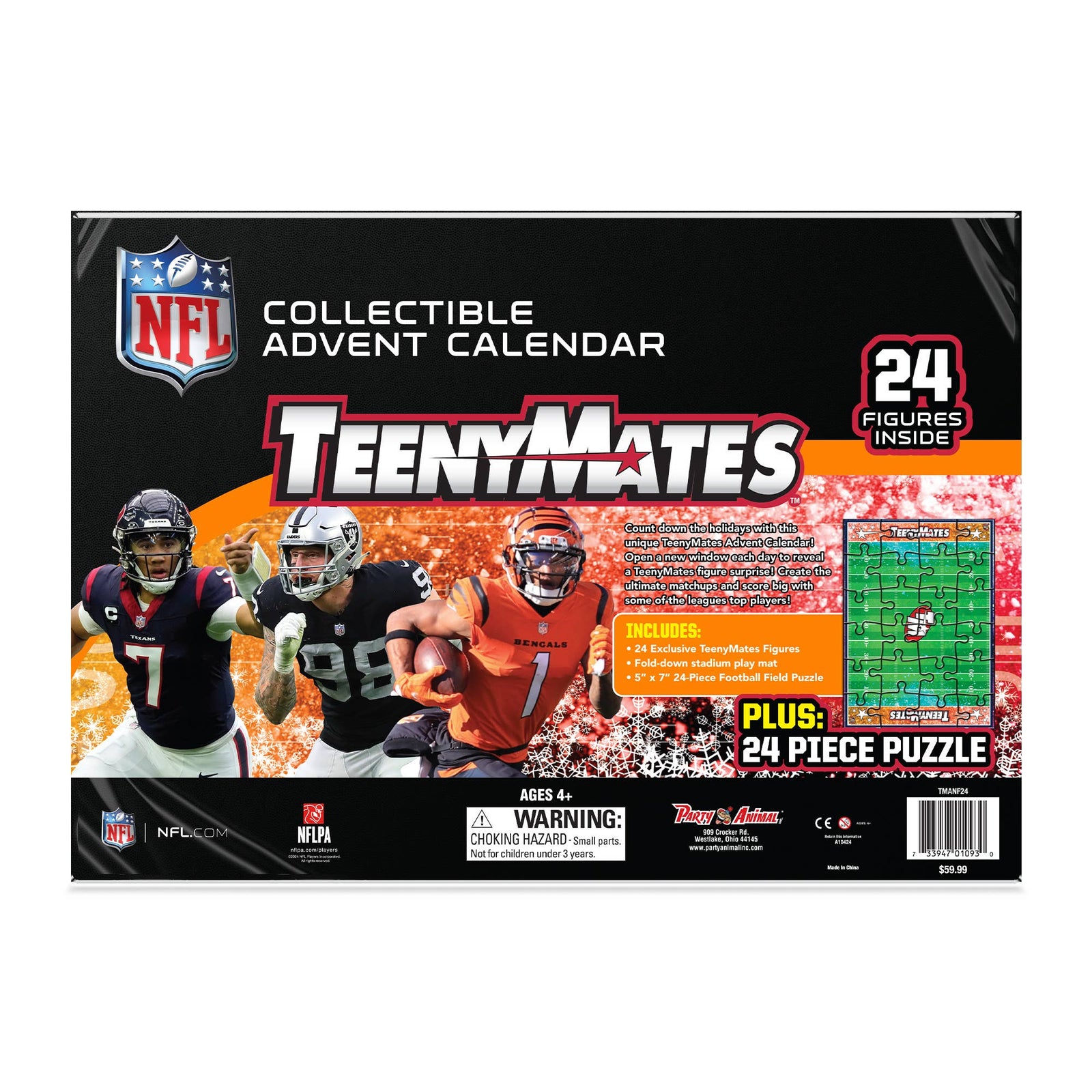 NFL TeenyMates Advent Calendar 2024