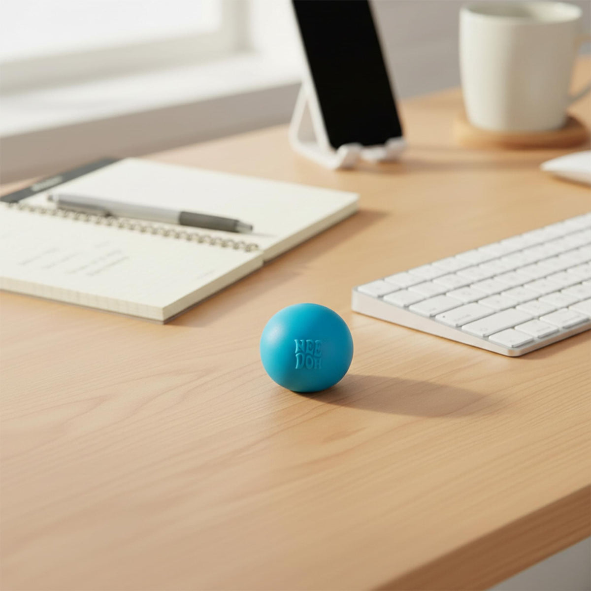 World's Smallest Nee-Doh Blue Squishy Stress Reliever