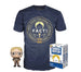 Dwight Schrute (Blonde) Pop! and Dwight Schrute Tee (M, Sealed) 871 - Target Exclusive