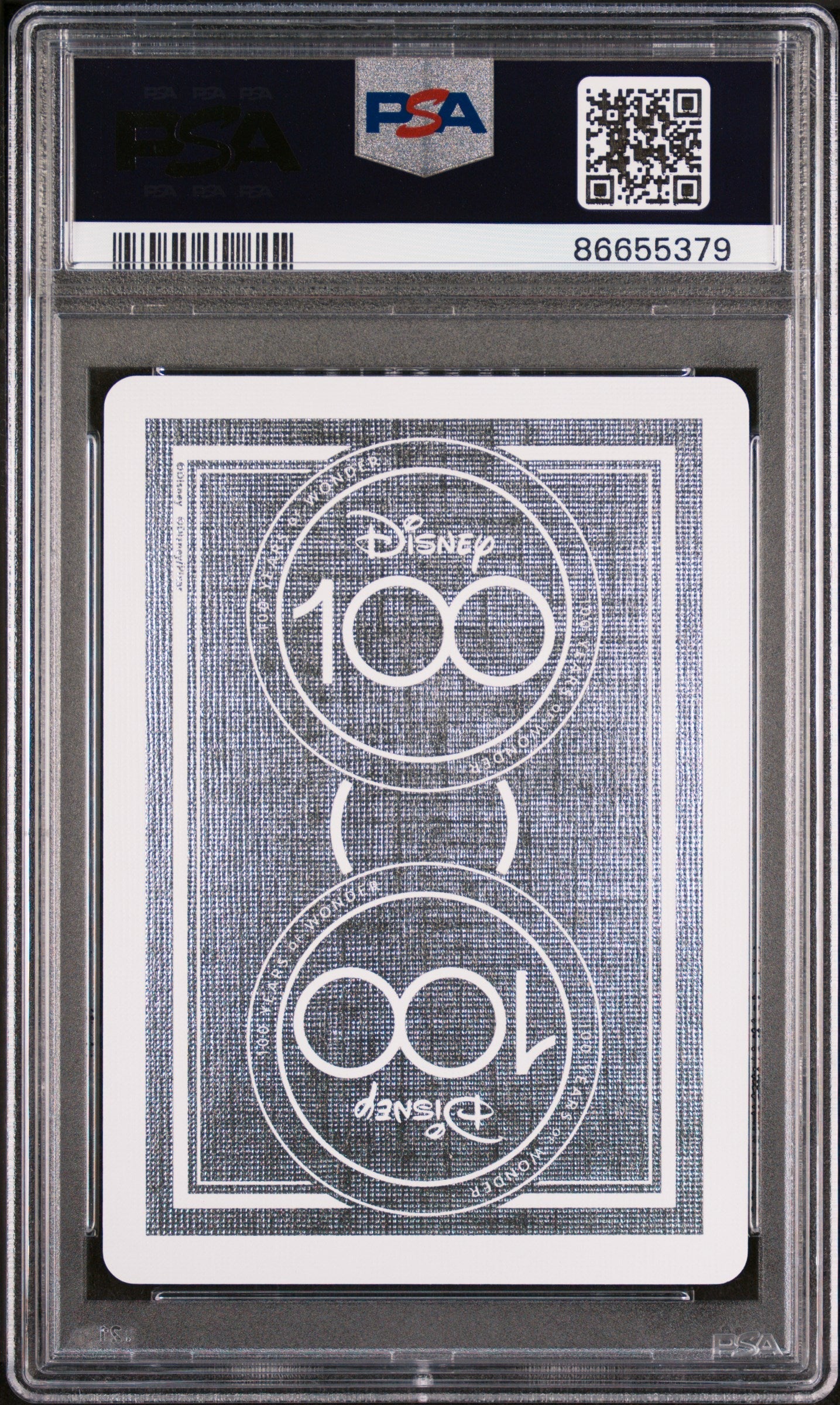 2023 DISNEY 100 PLAYING CARDS WOODY JACK OF DIAMONDS PSA 10