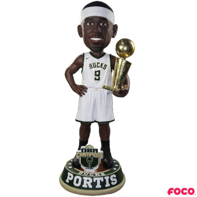 Milwaukee Bucks 2021 NBA Champions Bobbleheads