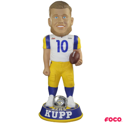 Los Angeles Rams Super Bowl LVI 56 Champions Bobbleheads