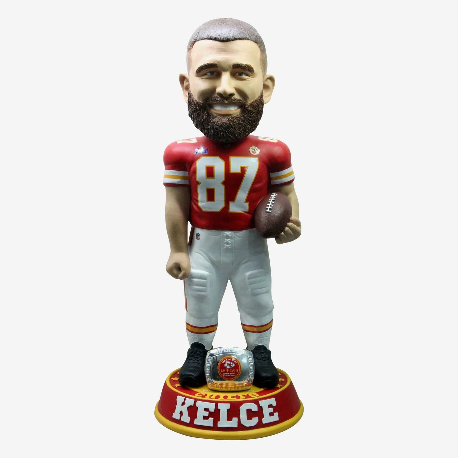 Kansas City Chiefs Super Bowl LVIII 58 Champions Bobbleheads