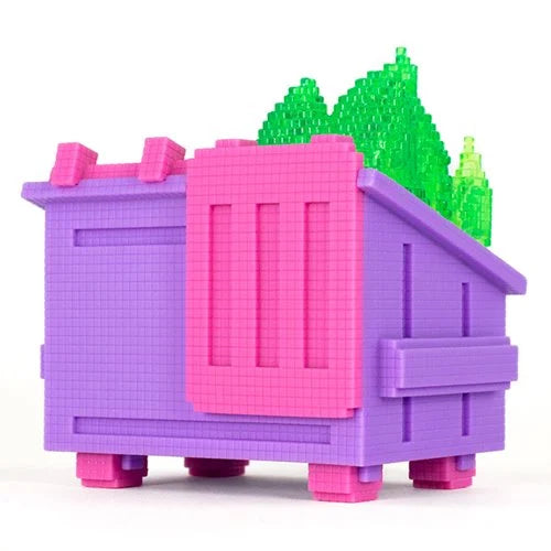 Magical 8-Bit Dumpster Fire Vinyl Figure - Limited Edition Entertainment Earth Exclusive