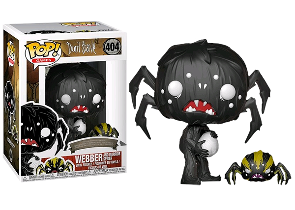 Webber & Warrior Spider (w/ Unredeemed Code, Don't Starve) 404