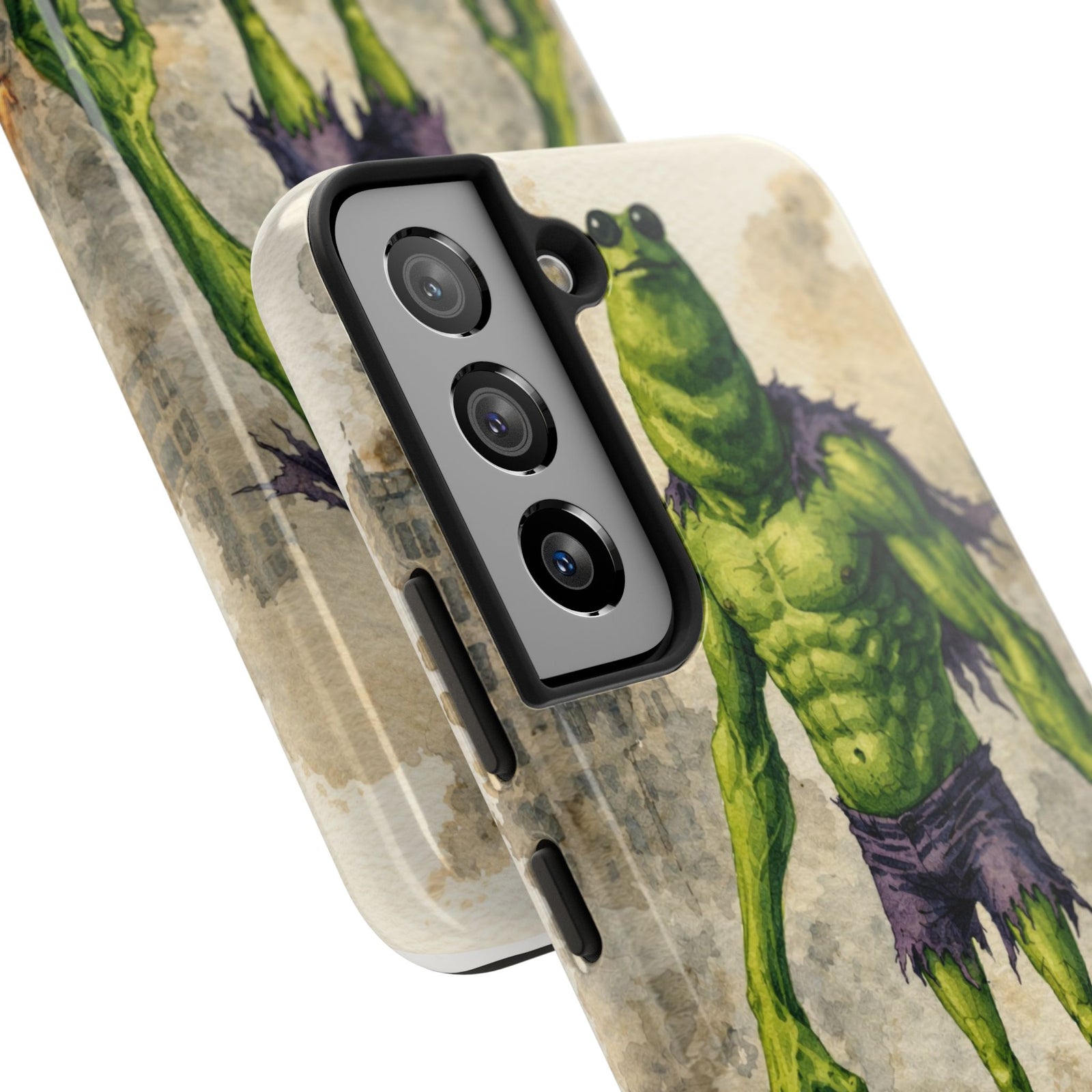The Incredible Sardine Phone Case — A Muscular Take on a Marcus the Worm