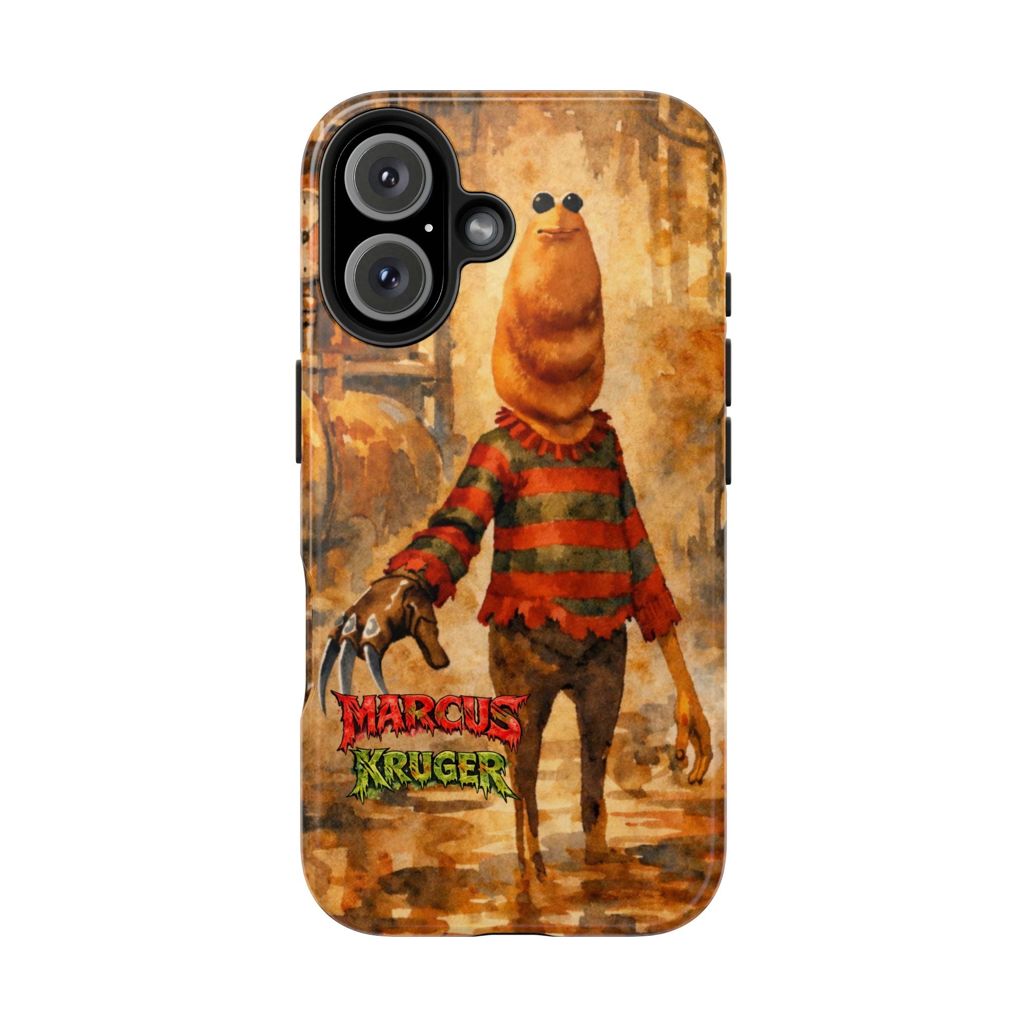 Copy of The Incredible Sardine Phone Case — A Muscular Take on a Marcus the Worm