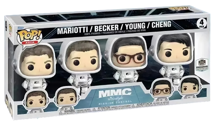 Mariotti/ Becker/ Young/ Cheng 4-Pack - Funko MMC Exclusive [heavy damage]