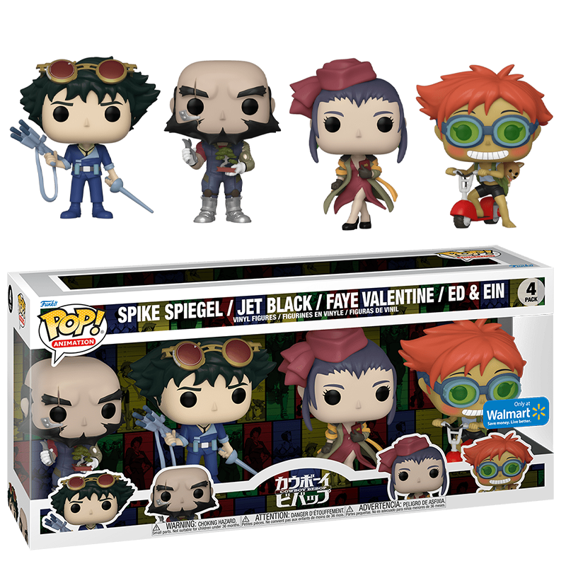 Cowboy Bebop 4-Pack - Walmart Exclusive