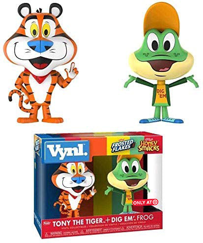 Funko Vynl. Tony the Tiger & Dig 'Em Frog - Target Exclusive