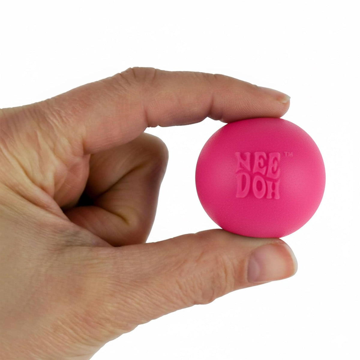 World's Smallest Nee-Doh Pink Squishy Stress Reliever