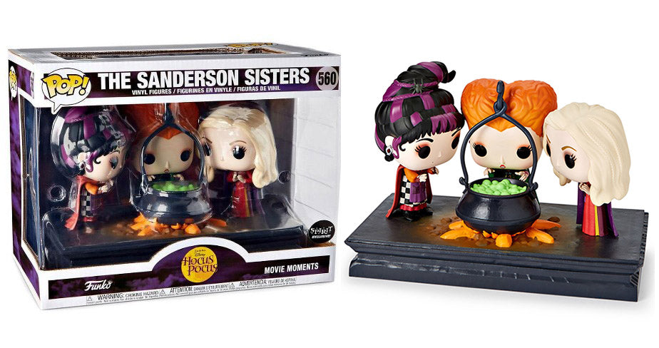 The Sanderson Sisters (w/ Cauldron, Movie Moments) 560 - Spirit Halloween Exclusive
