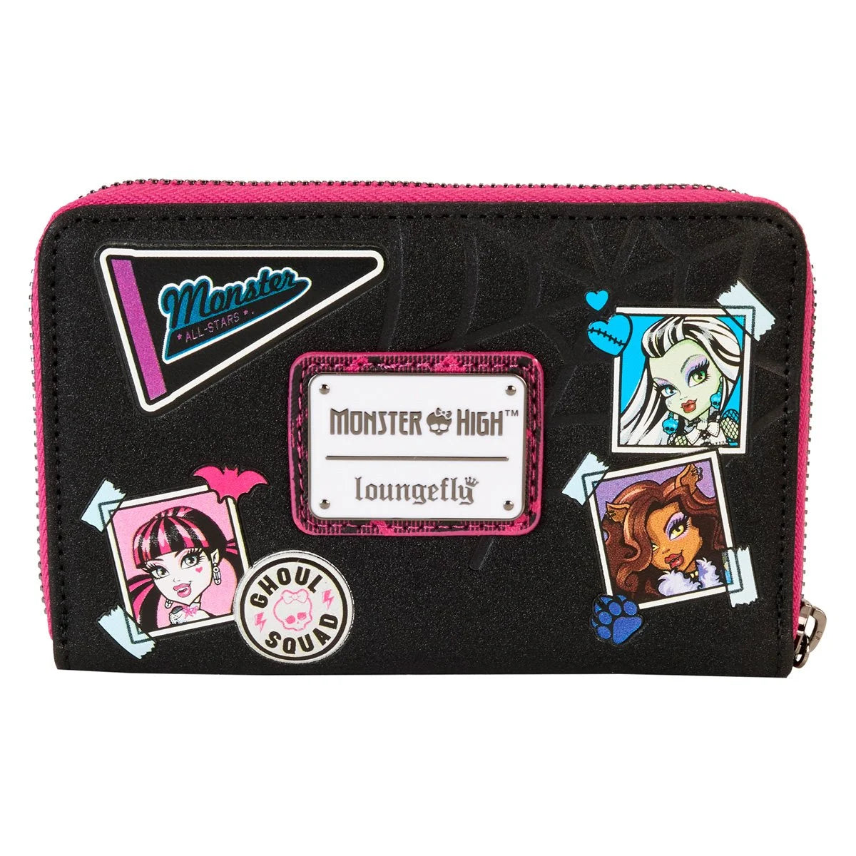 Monster High Crest Zip-Around Wallet