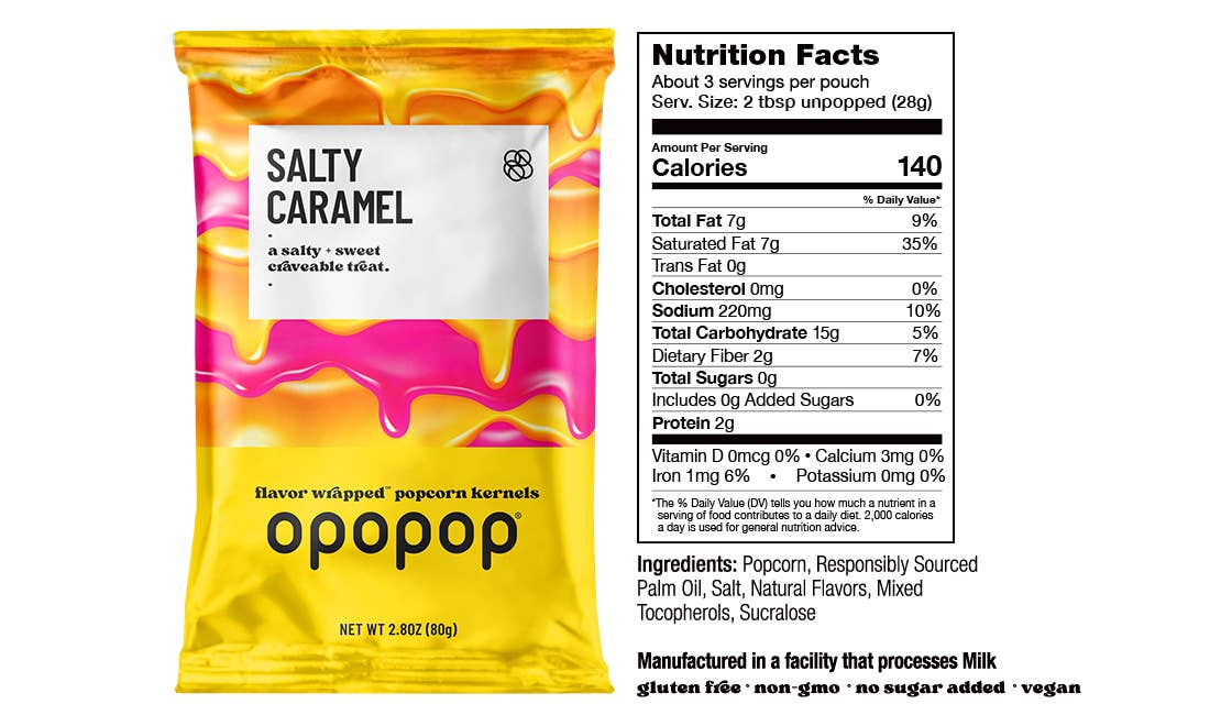 Opopop Flavor Wrapped Popcorn Kernels Discovery Collection