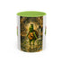 Teenage Mutant Marcus Turtle Accent Coffee Mug - A Marcus the Worm Retro Turtle (11/15oz)