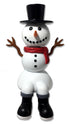 Snowman Holidays Winter Christmas Decoration Limited Edition Bobblehead