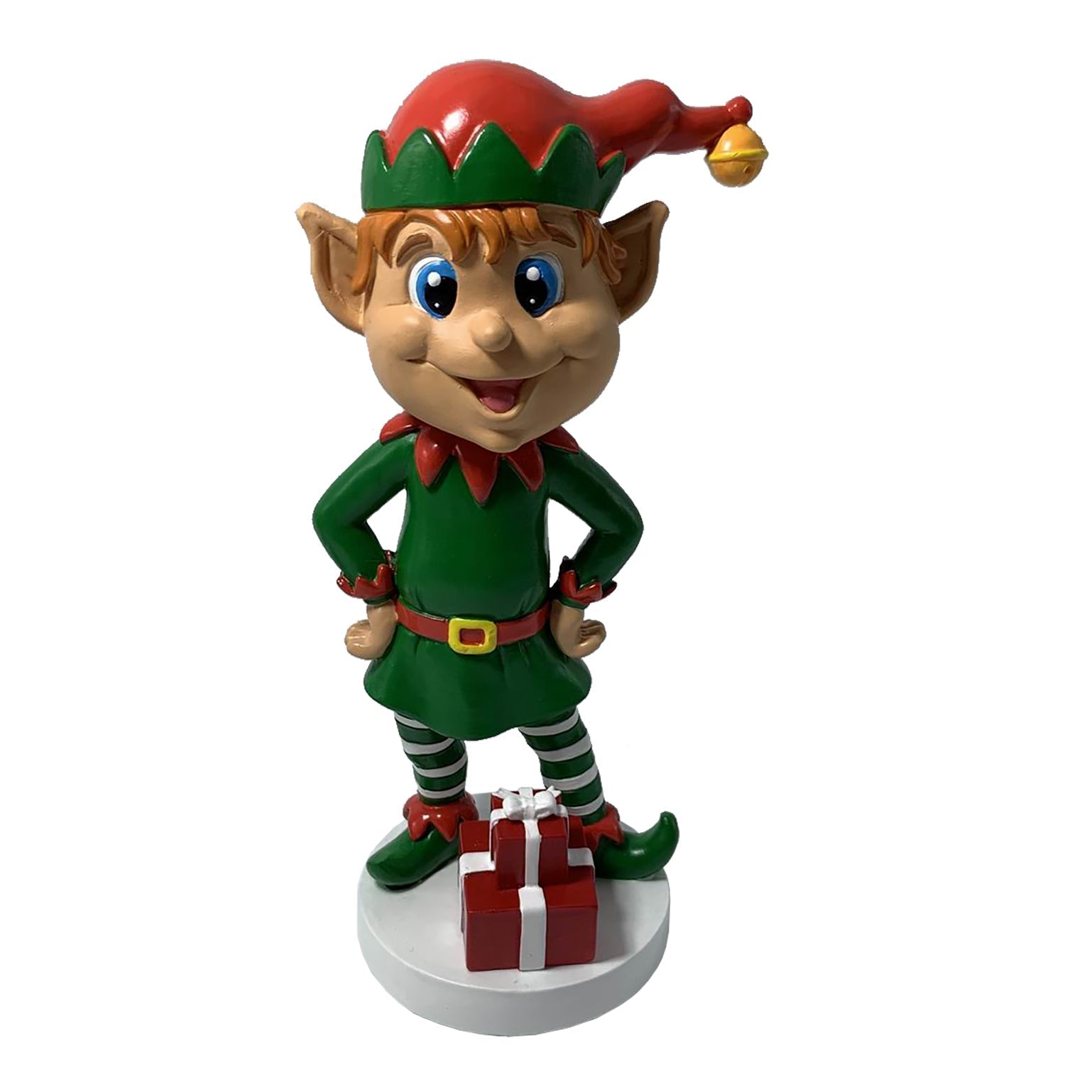 Elf Christmas Holiday Winter Bobblehead
