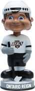 Ontario Reign Vintage White Jersey AHL Hockey Bobblehead