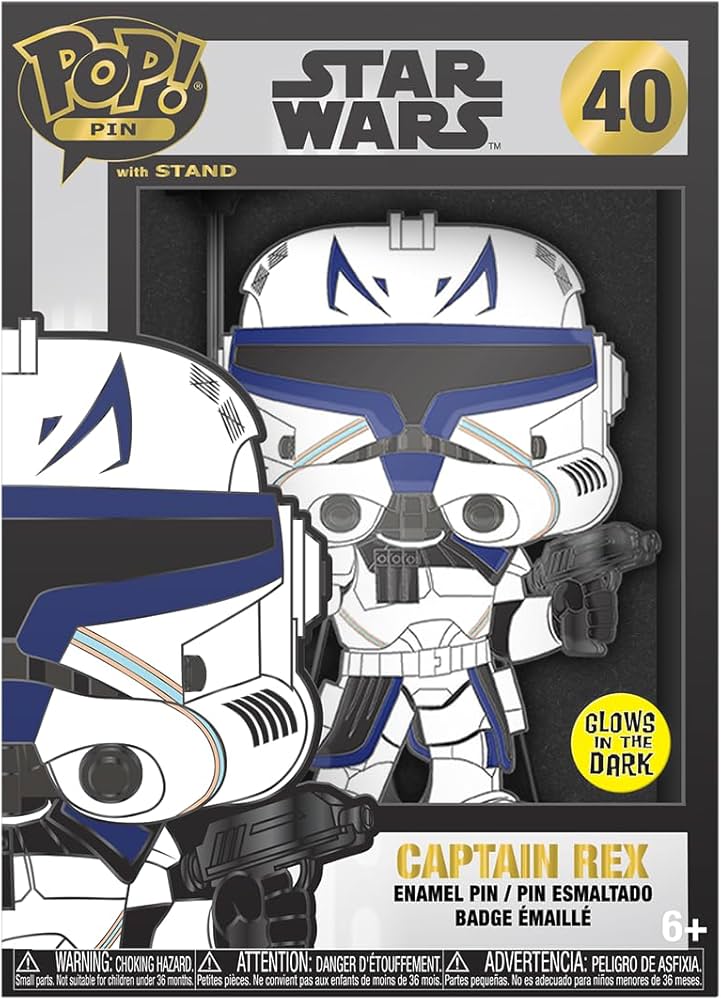 Captain Rex Funko Pop! Star Wars Clone Wars Bobblehead