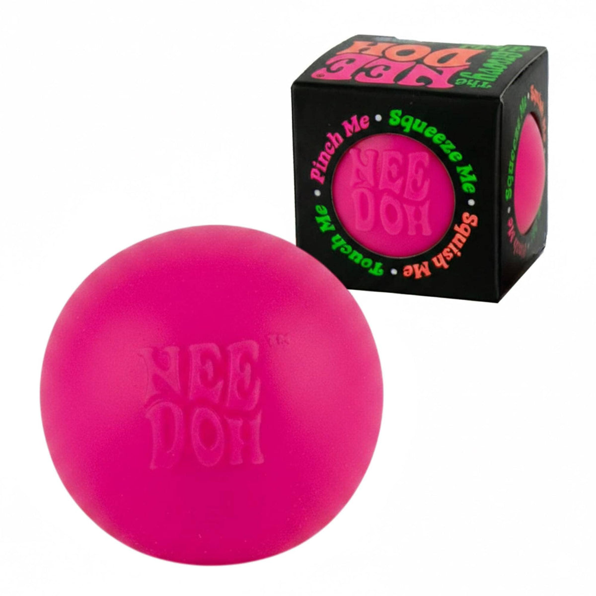 World's Smallest Nee-Doh Pink Squishy Stress Reliever