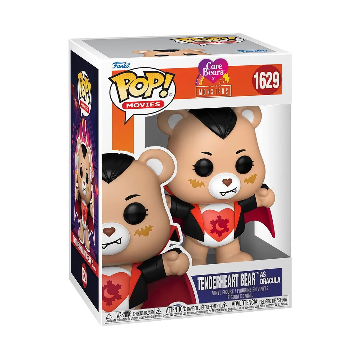 Care Bears x Universal Monsters Tenderheart Bear as Dracula by Funko Pop!