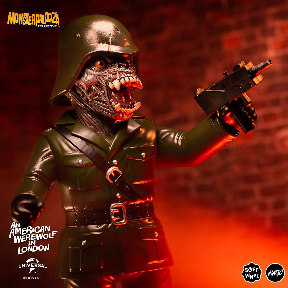 An American Werewolf in London Nightmare Demon Mutant Soft Vinyl Figure