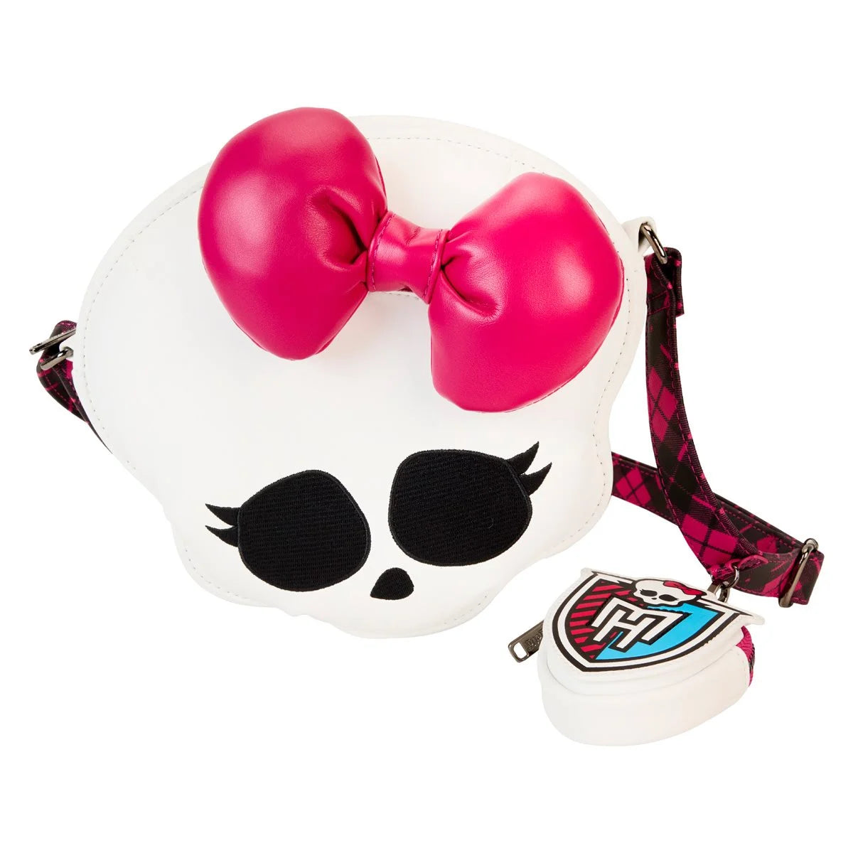 Monster High Skullette Figural Crossbody with Coin Bag