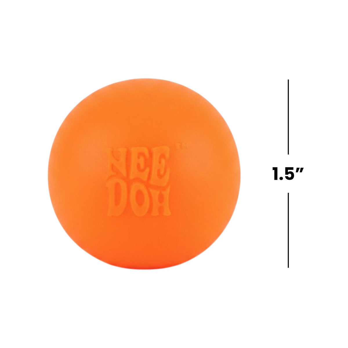World's Smallest Nee-Doh Orange Squishy Stress Reliever