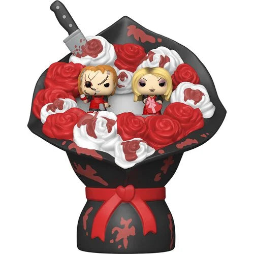 Bride of Chucky Valentines Chucky and Tiffany Funko Bitty Pop! Mini-Figure Bouquet