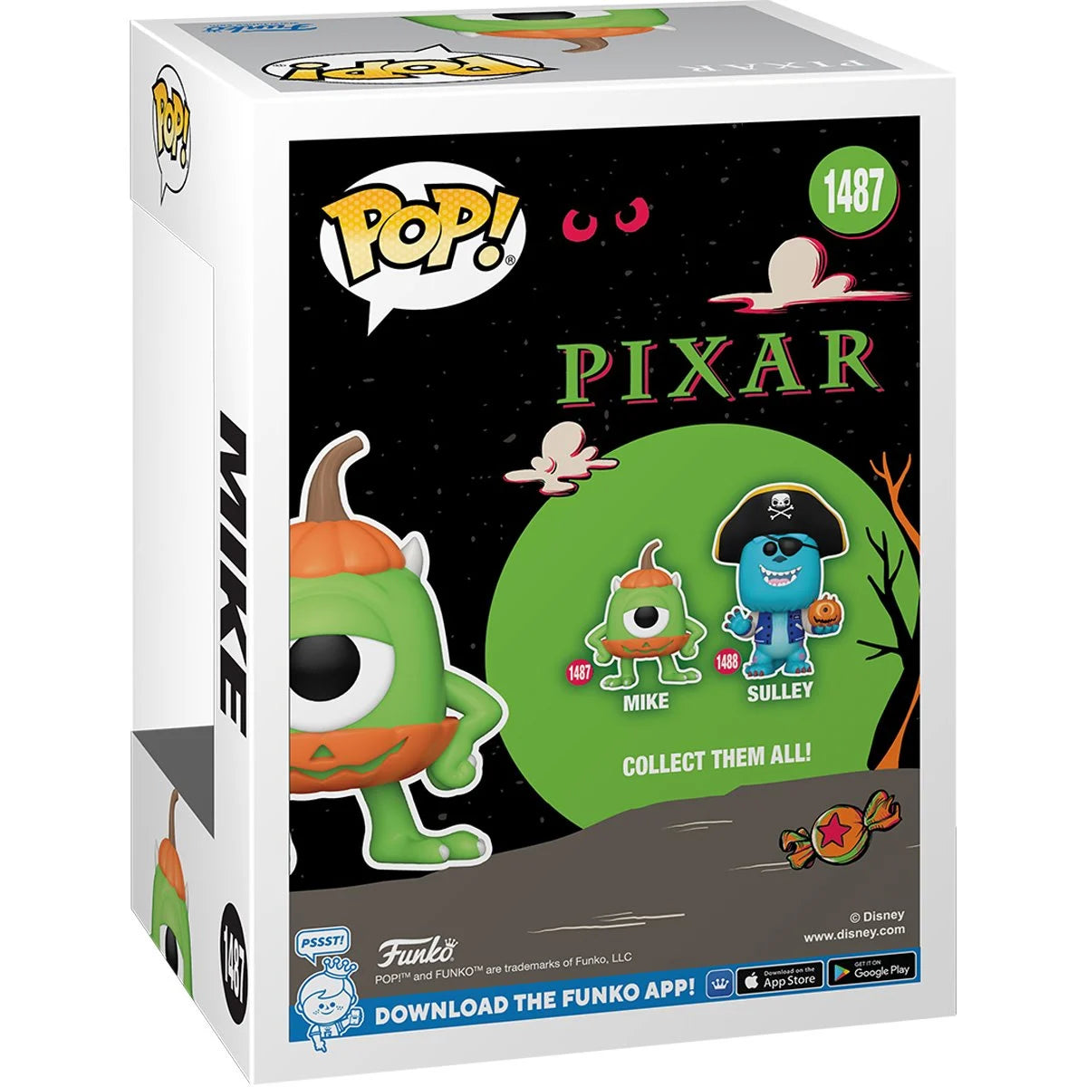 Pixar Halloween Mike By Funko Pop!