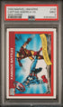 1990 MARVEL UNIVERSE CAPTAIN AMERICA VS. WOLVERINE #115 - PSA 9