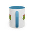 Teenage Mutant Marcus Turtle Accent Coffee Mug - A Marcus the Worm Retro Turtle (11/15oz)